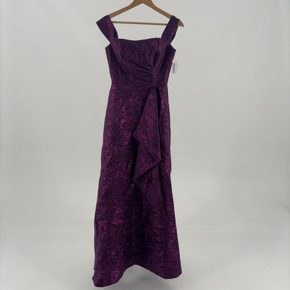 Rene Ruiz Paisley A-Line Gown